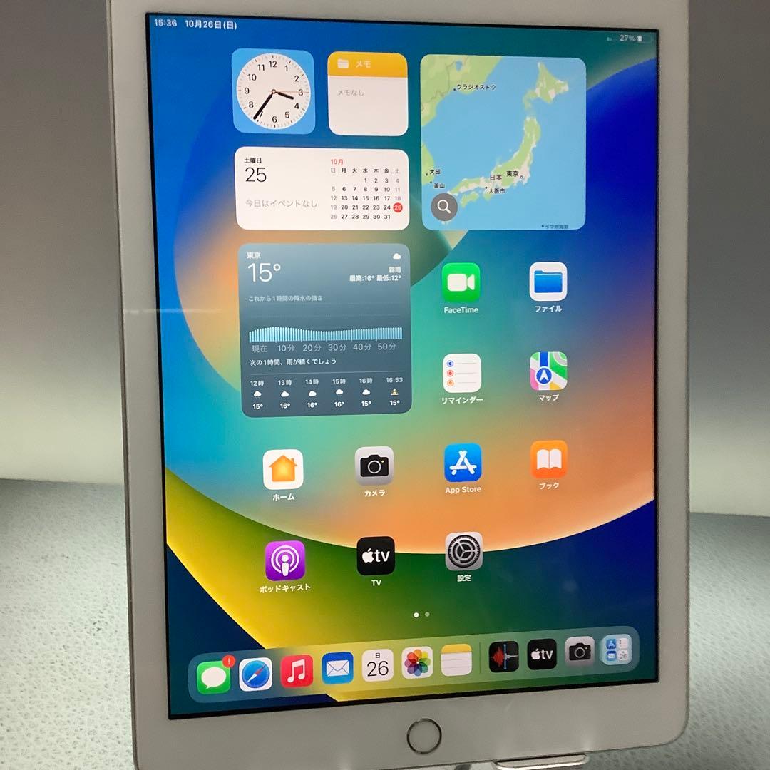 iPad 5世代128G silver wifi+sim