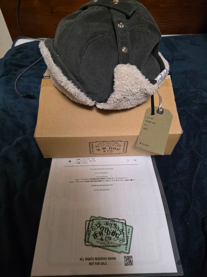 【新春セール】1月6日までTHE H.W.DOG＆CO フライトキャップ未使用