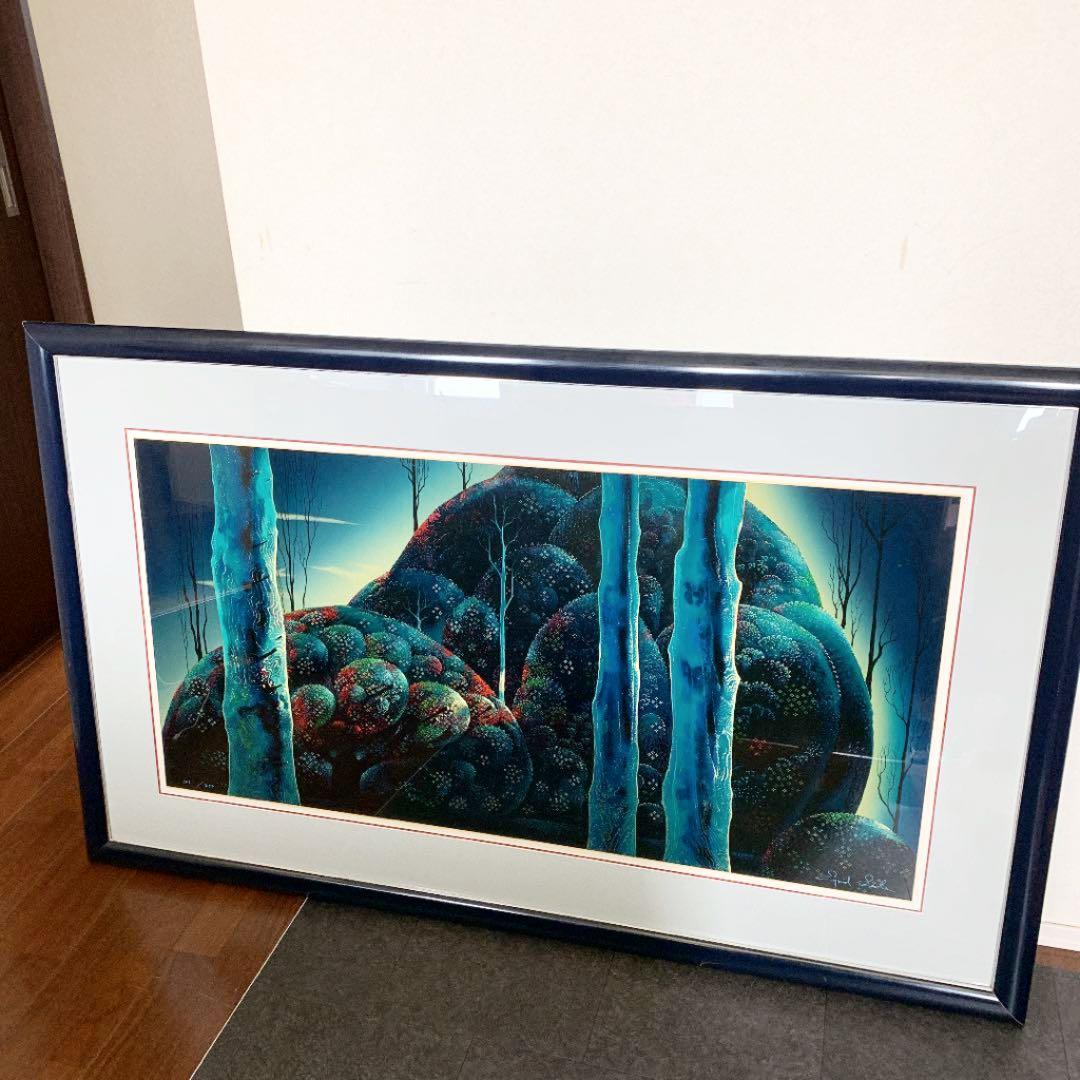 アイベン・ロール アイベン・アール「月光のユーカリ」シルクスクリーン版画