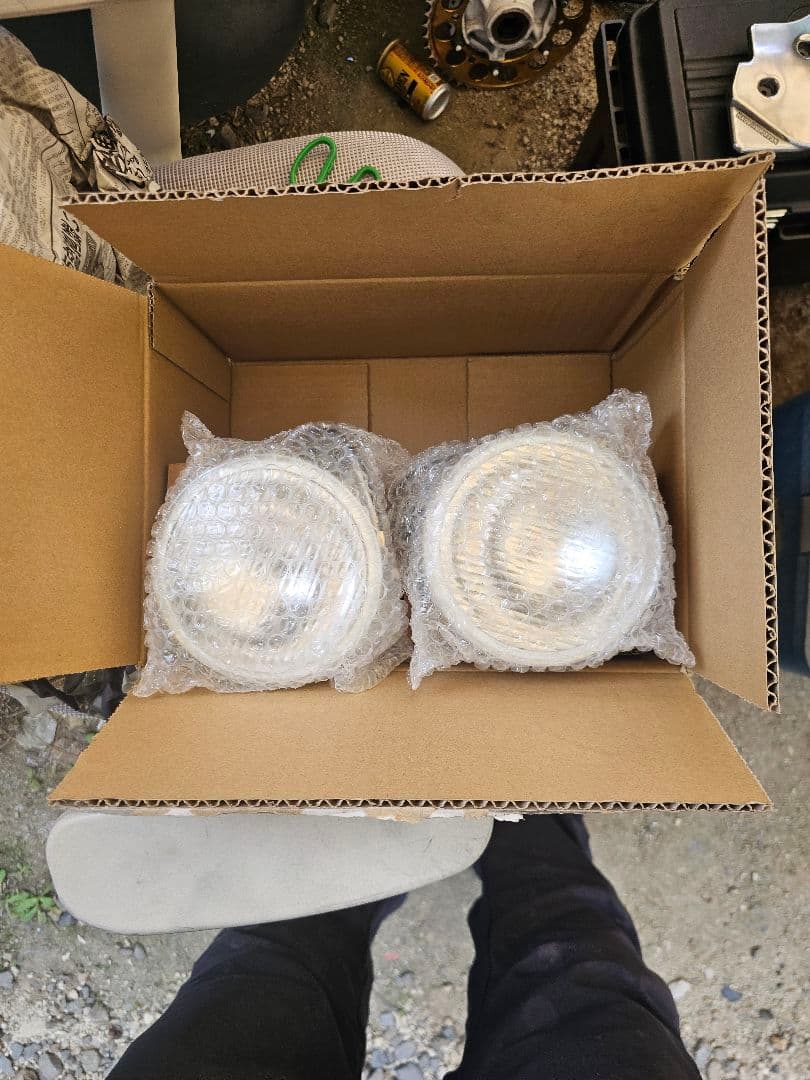 デュアルカウル用　ヘッドライト　クリア　新品未使用