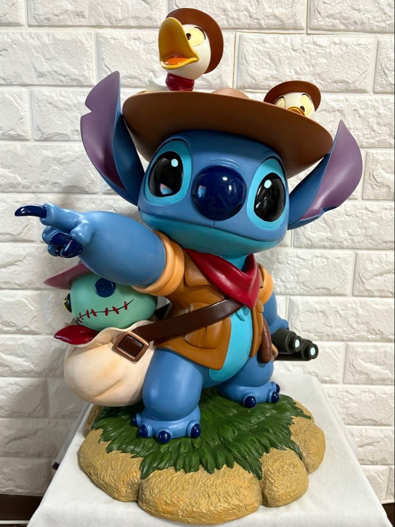 リロ＆スティッチ トレジャーハンター ビッグフィギュア 冒険家 カウボーイ