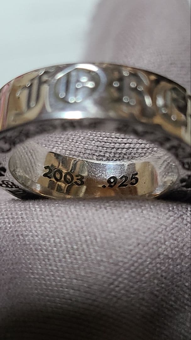 【美品】クロムハーツ　フォーエバー　スペーサーリング