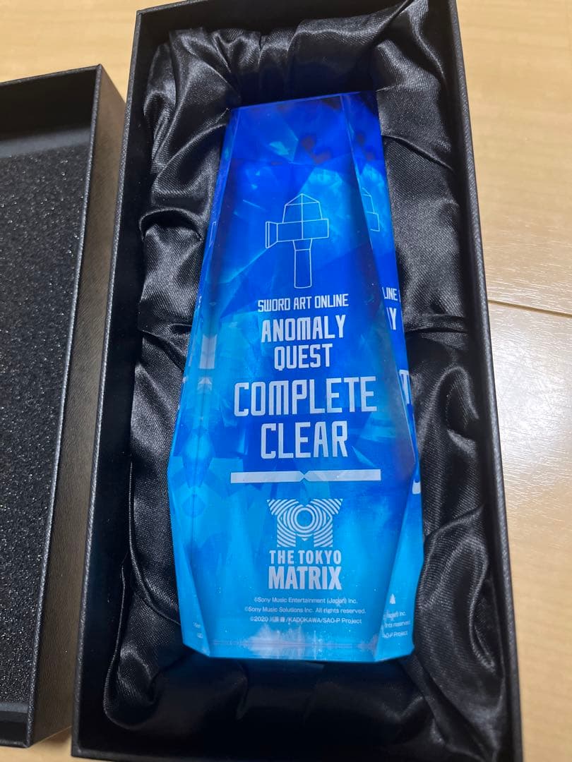 ソードアート・オンライン アノマリークエストクリア達成結晶