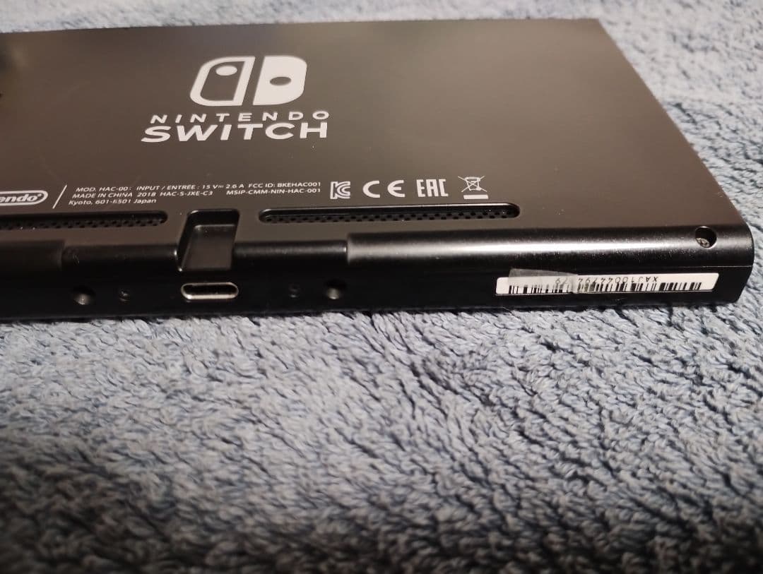 【難あり】Nintendo Switch ネオンブルー/レッド 本体+本体カバー