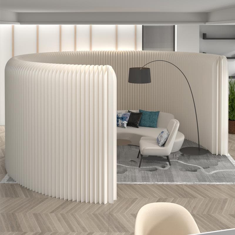 パーテーション間仕切り折り畳み式高さ2ｍ長さ2-3ｍ組立不要ついたて目隠し