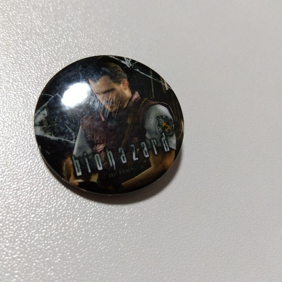 【BIOHAZARD】バリー パセラ コラボメニュー 注文 特典 缶バッジ