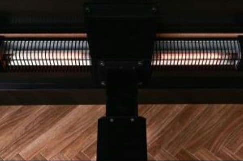 昇降式こたつテーブル　120cm×80cm　布団無しで使える　昇降式テーブル