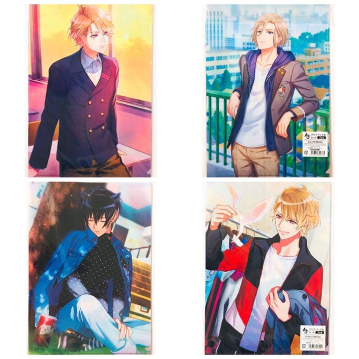 新品★A3！★エースリー【茅ヶ崎至＆碓氷真澄＆摂津万里】クリアファイルセット