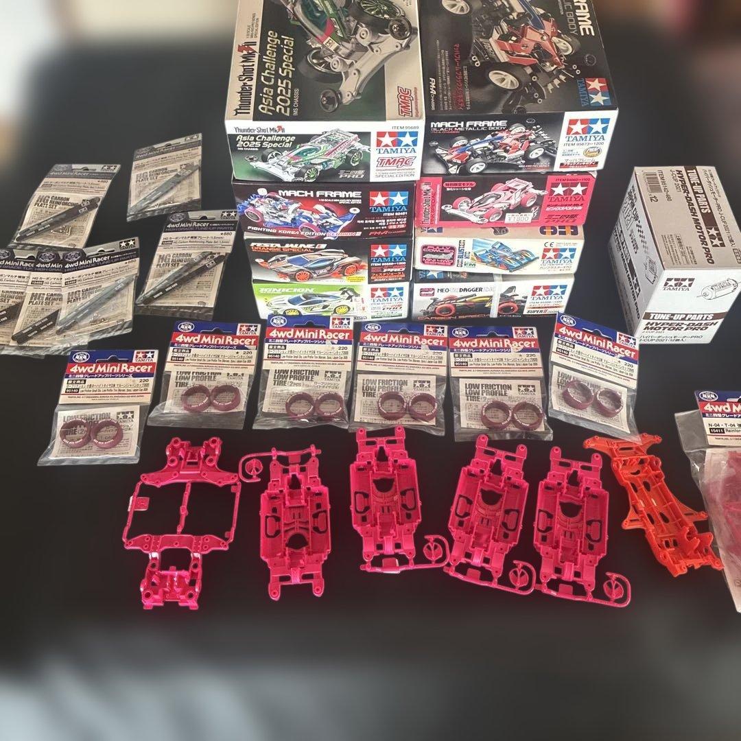 TAMIYA ミニ四駆 引退品　限定キットとパーツ、モーターセット
