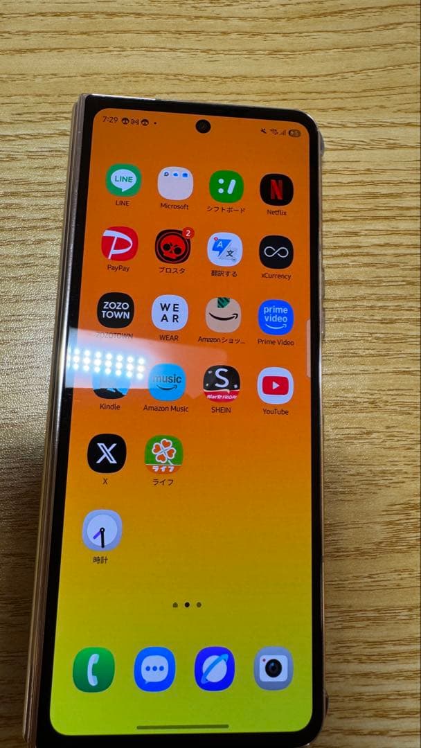 samsung zfold4 本体　訳がある