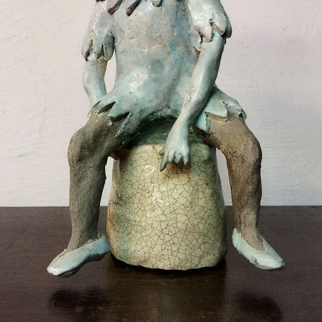 【結城美栄子】陶人形 作家もの