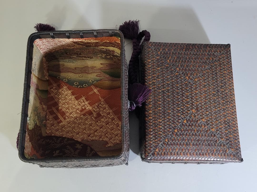 茶道具 茶籠 内雅裂