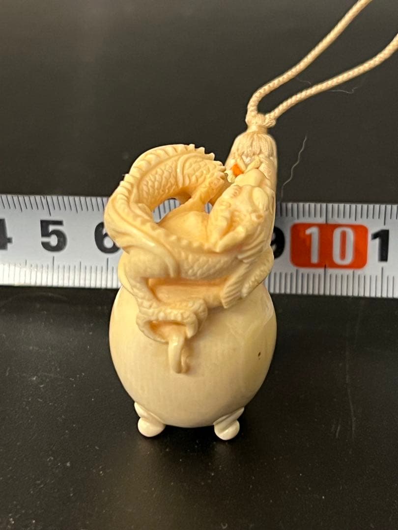 美辰銘　極上龍根付　28g /J3-4