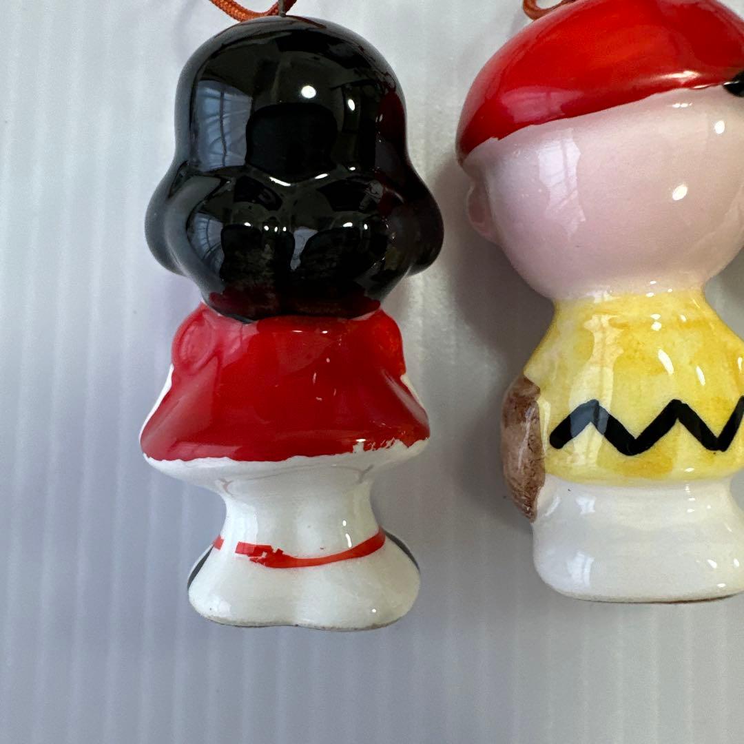 snoopy スヌーピー peanuts ヴィンテージ　オーナメント 4体セット