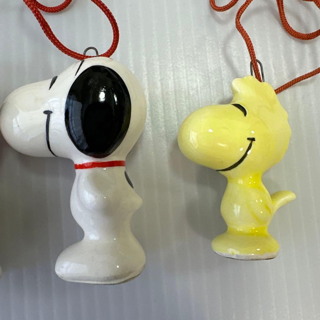 snoopy スヌーピー peanuts ヴィンテージ　オーナメント 4体セット