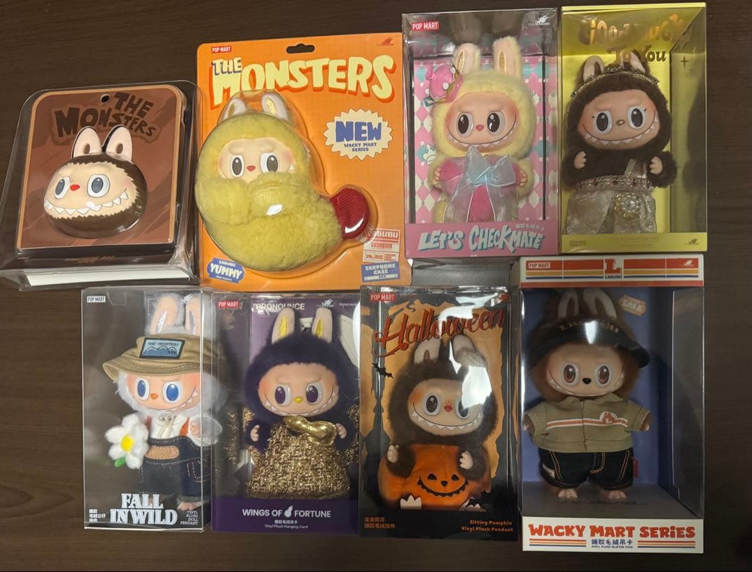 新品未開封　ラブブ　labubu まとめ売り8点　popmart