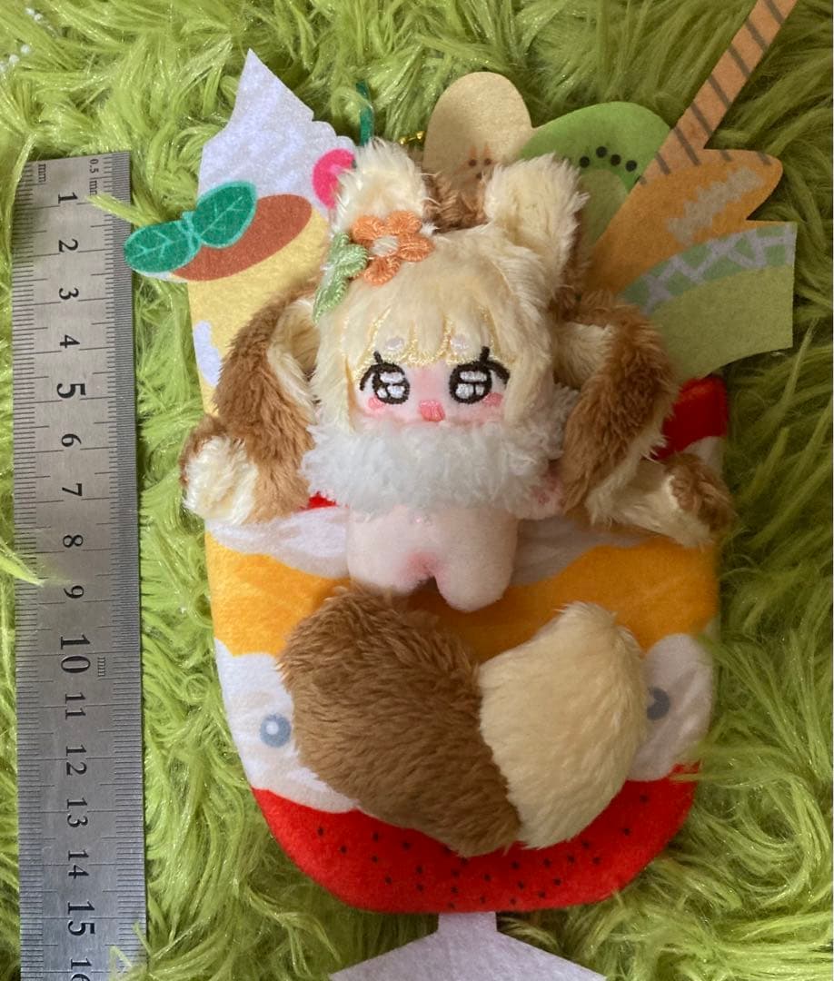 自作ぬいぐるみ・プリンカラーの女の子