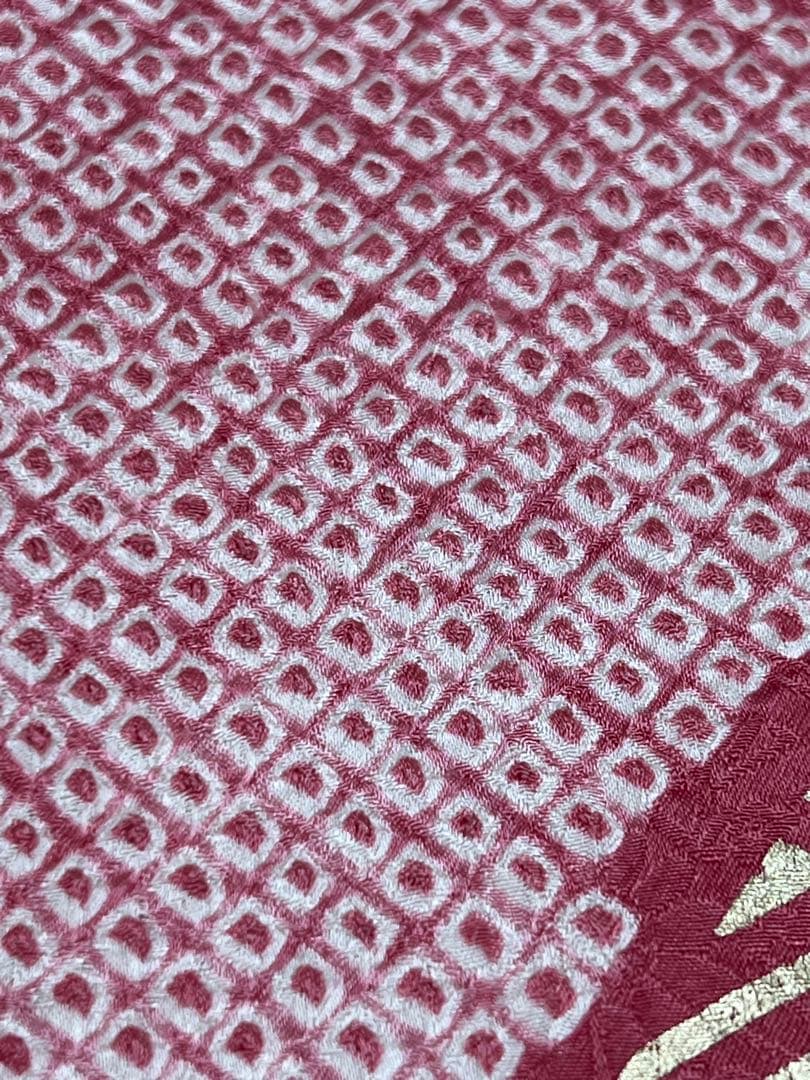 振り袖　フルセット　長襦袢付　成人式　振袖　金彩加工　刺繍入り　絞り入り　628