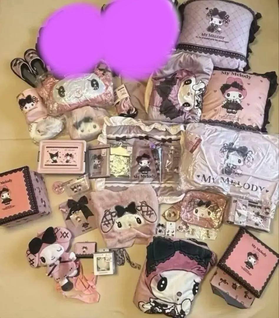 本日のみマイメロ 真夜中のメロクロ 詰め放題 サンリオ キャラクターグッズセット