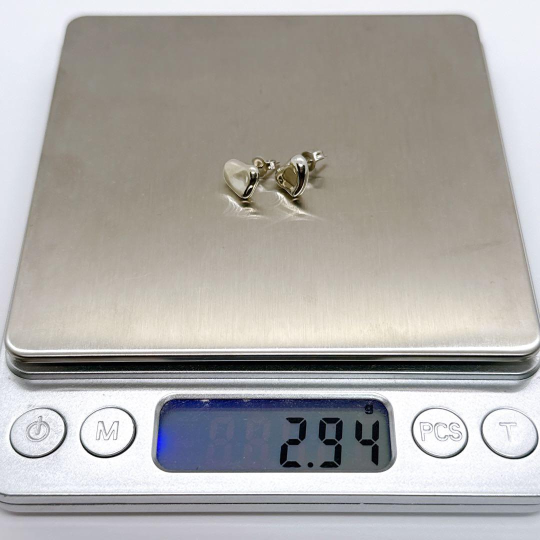 【社外キャッチ】TIFFANY&Co. フルハート ピアス シルバー 925