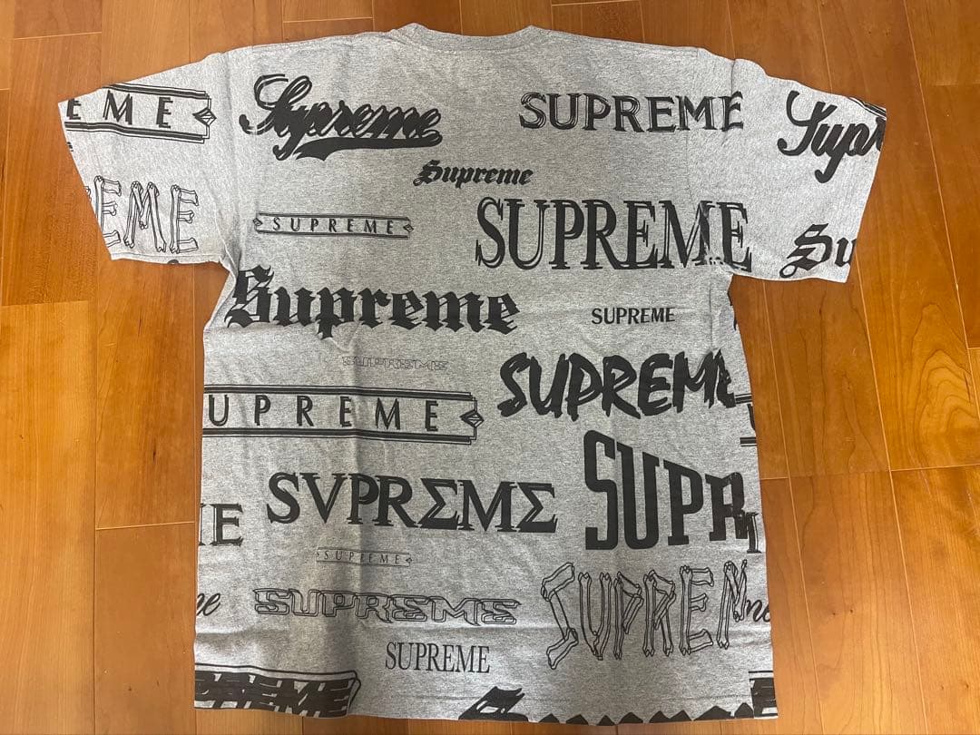 ミュージシャン Supreme Multi Logo Tee \"Heather Grey\" L
