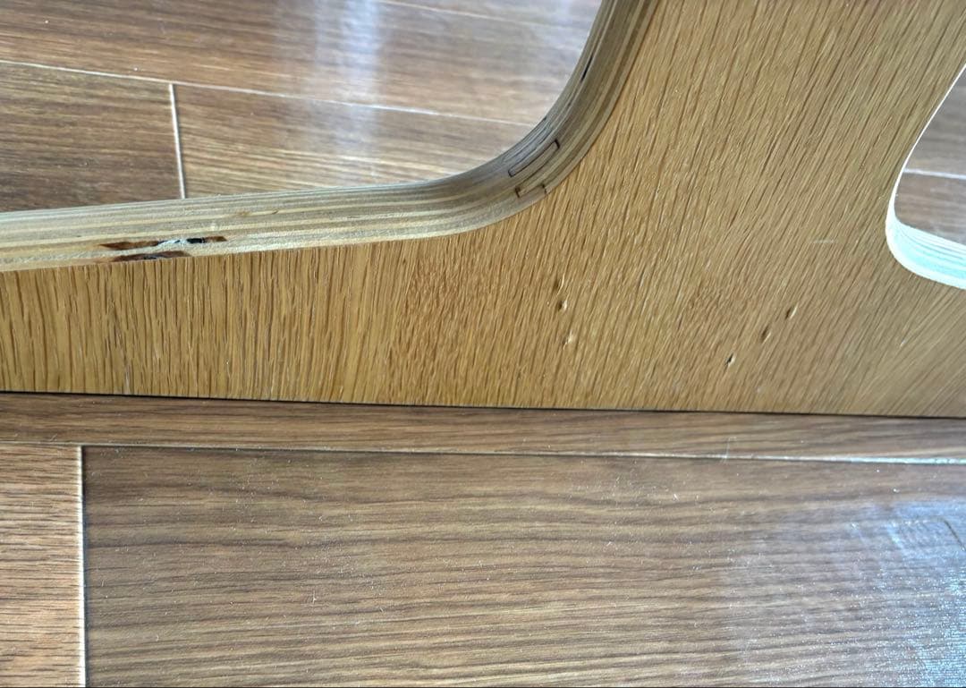 ①リビングでもダイニングでもつかえるテーブル4　オーク