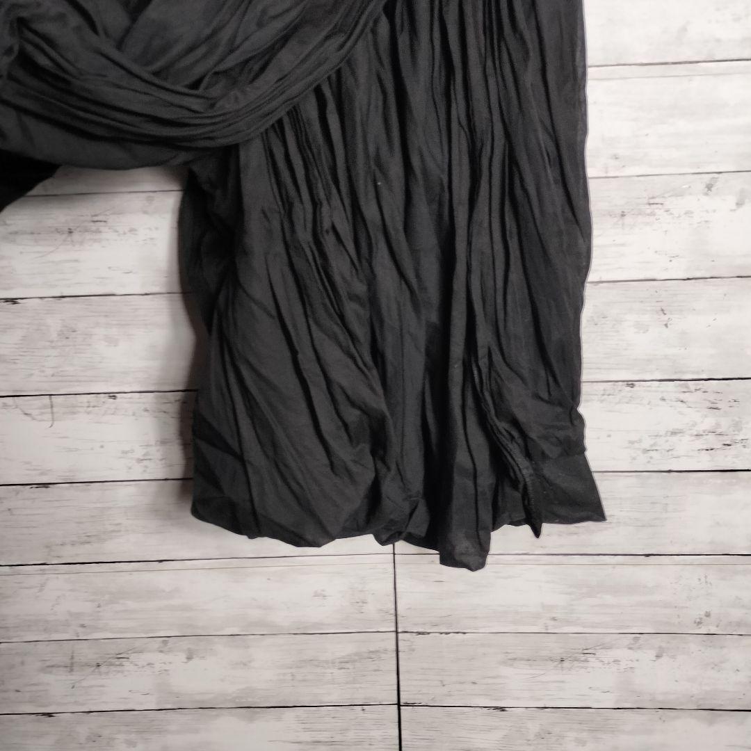 トリココムデギャルソン キュロット クロップド丈パンツ フリル アシンメトリー