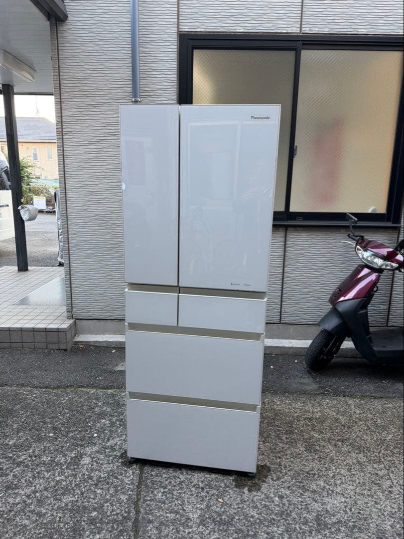Panasonic 冷蔵庫 2019年製 6ドア NR-SPF454X-W 美品