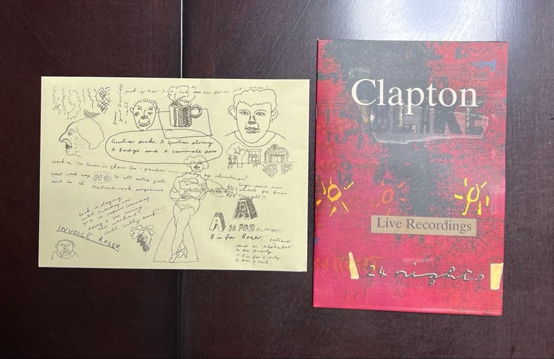 【直筆サイン/シリアルナンバー】エリッククラプトン24nightsLtd