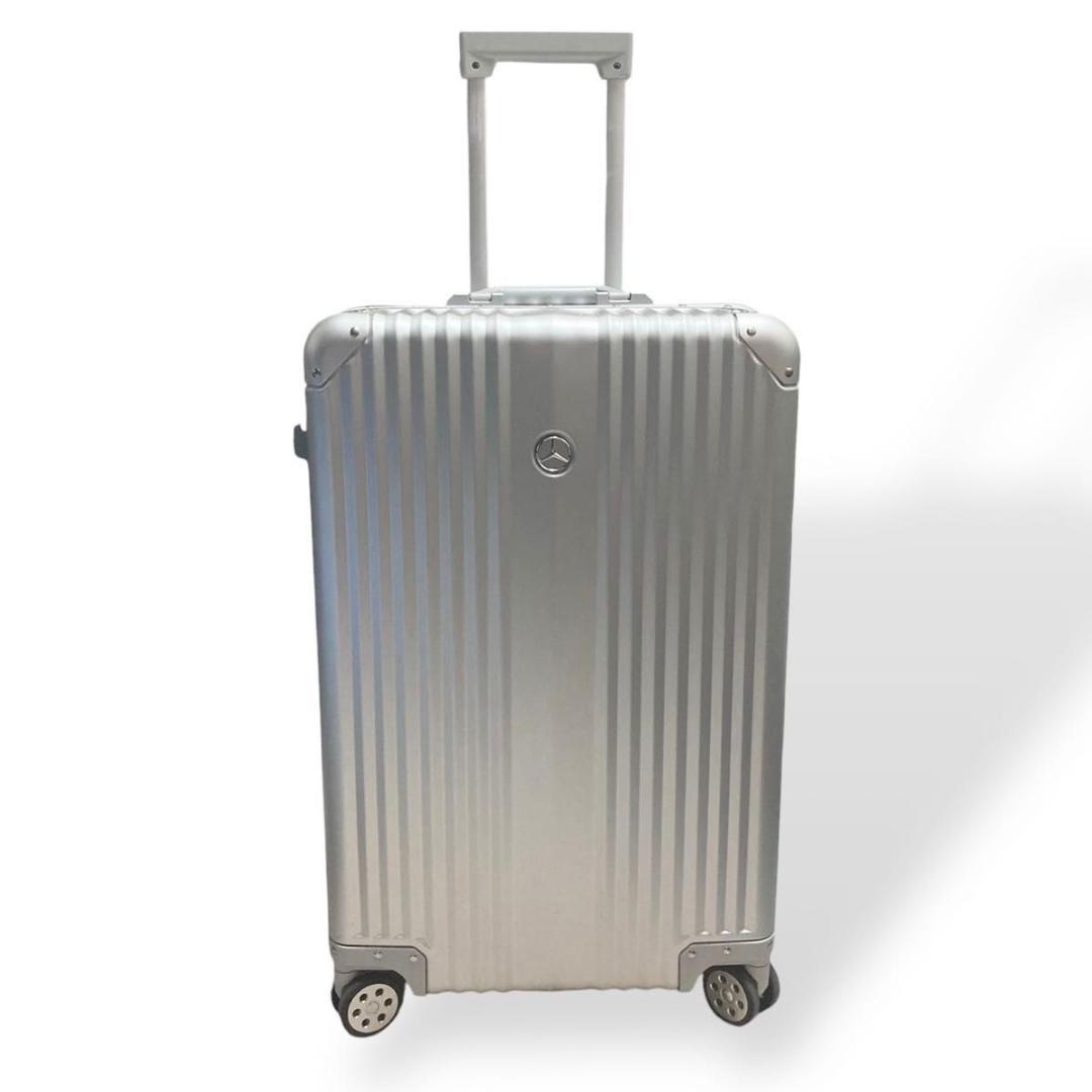 メルセデスベンツ スーツケース キャリーケース 65L TSAロック シルバー