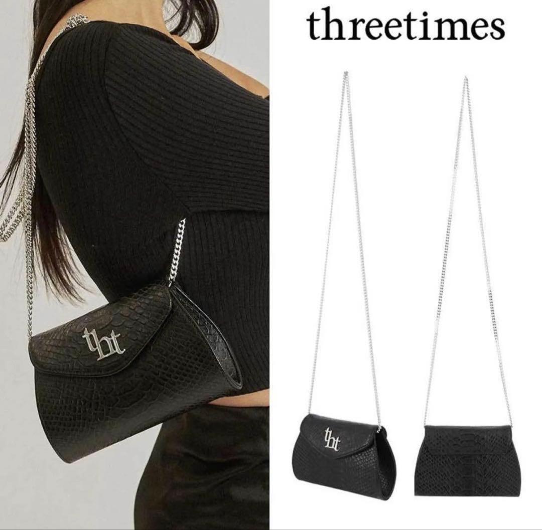 バッグ threetimes mini moon bag