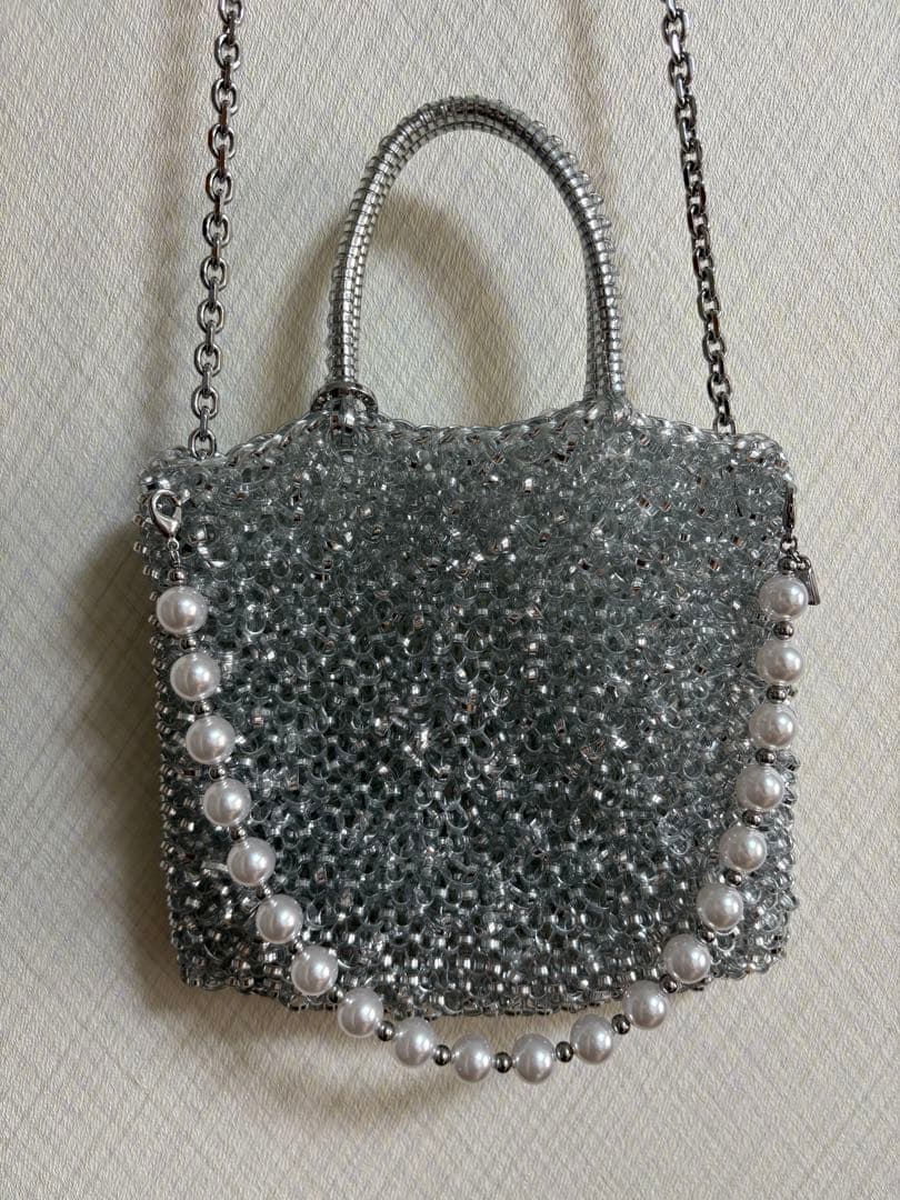 【新品】【未使用】アンテプリマ ANTEPRIMA シルバー ワイヤーバック