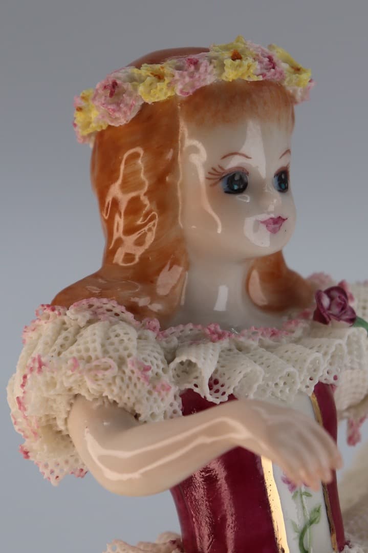 アイリッシュドレスデン・リカちゃん 陶器製フィギュア 1997年30周年記念