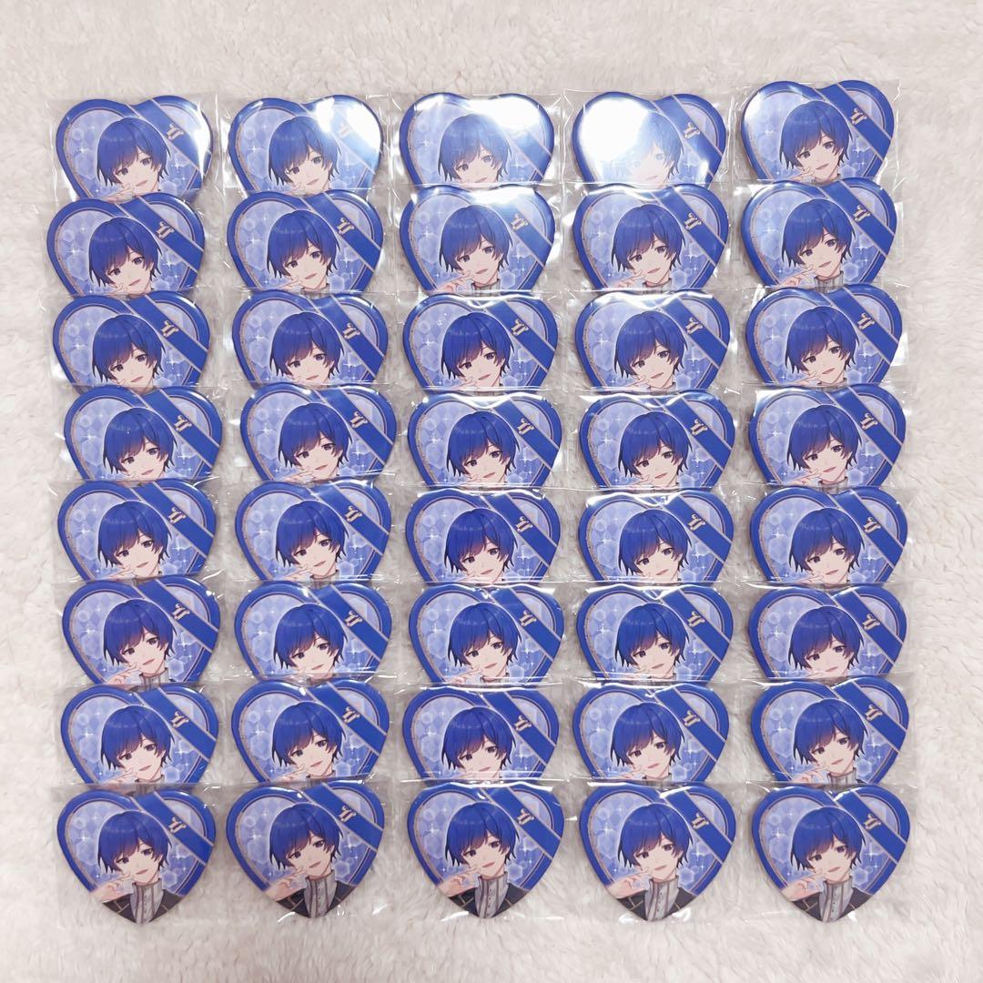 いれいす If 缶バッジ 40個セット ハート 等身 2弾 ハート型 ファミマ