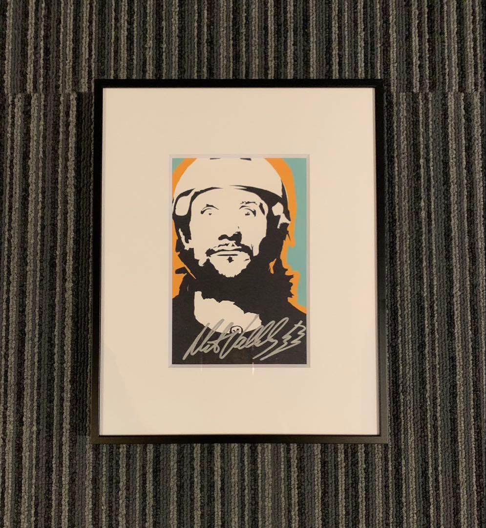 真作 非売品 Mike vallely マイクヴァレリー シルクスクリーン