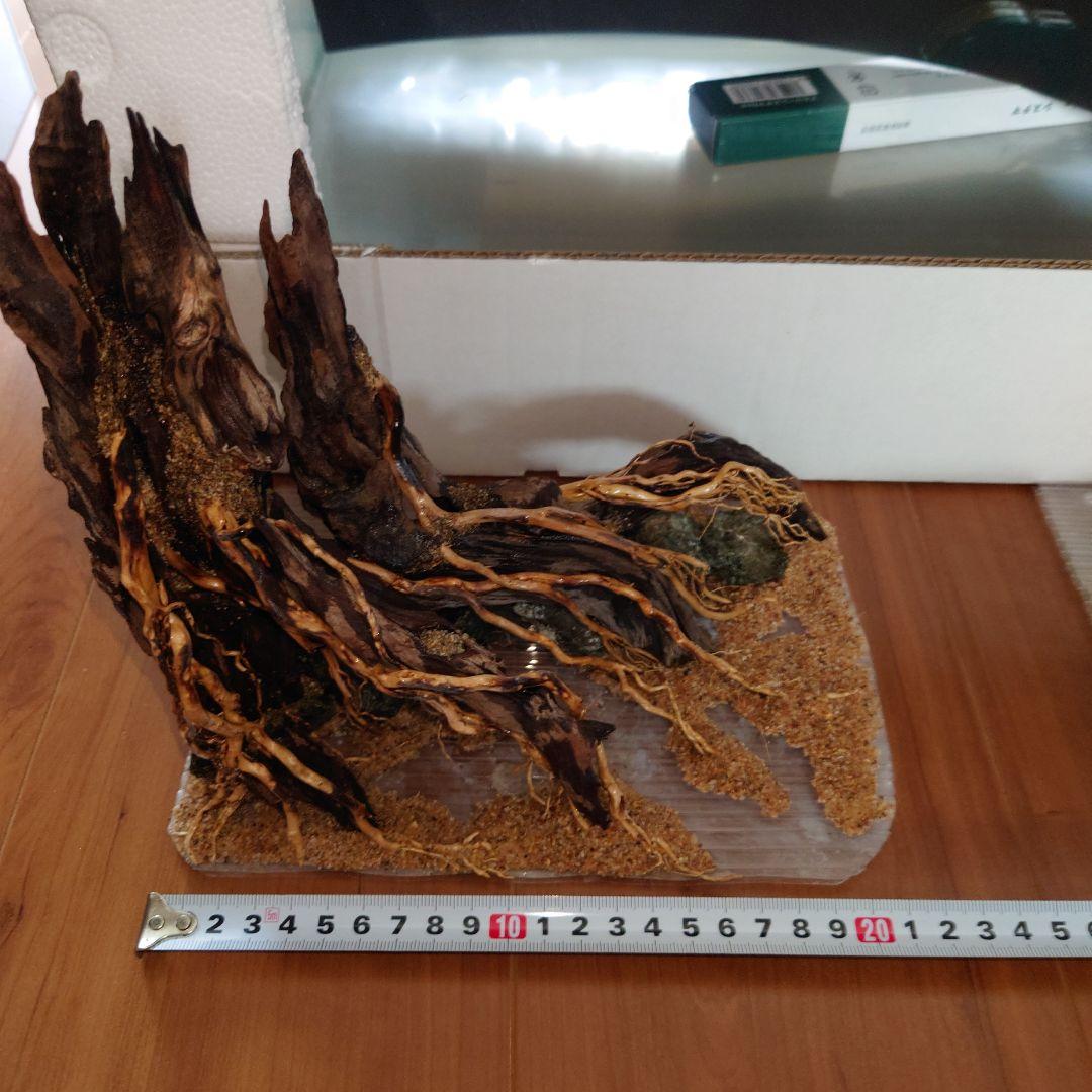 アクアシステム　クリスティプレーン90s　流木レイアウトセット　おまけ付き