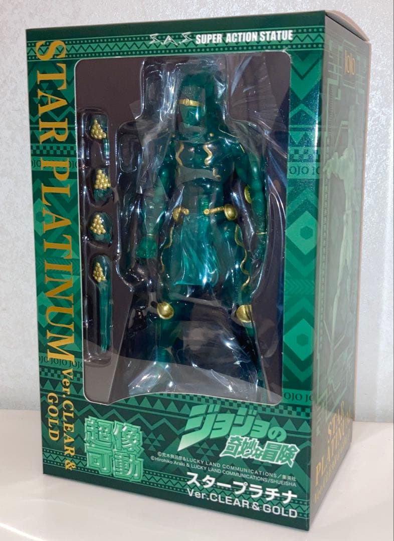 WF 2025 夏 ジョジョ 超像可動 スタープラチナ CLEAR&GOLD
