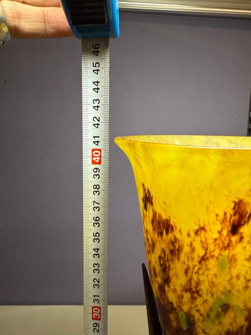 Dome Nancyチューリップタイプのガラスシェード電気スタンド