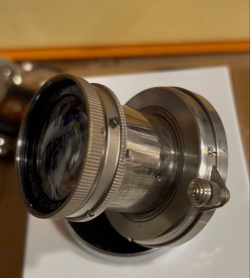 山崎ニッケルズマールLeica ライカ Summar 5cm F2