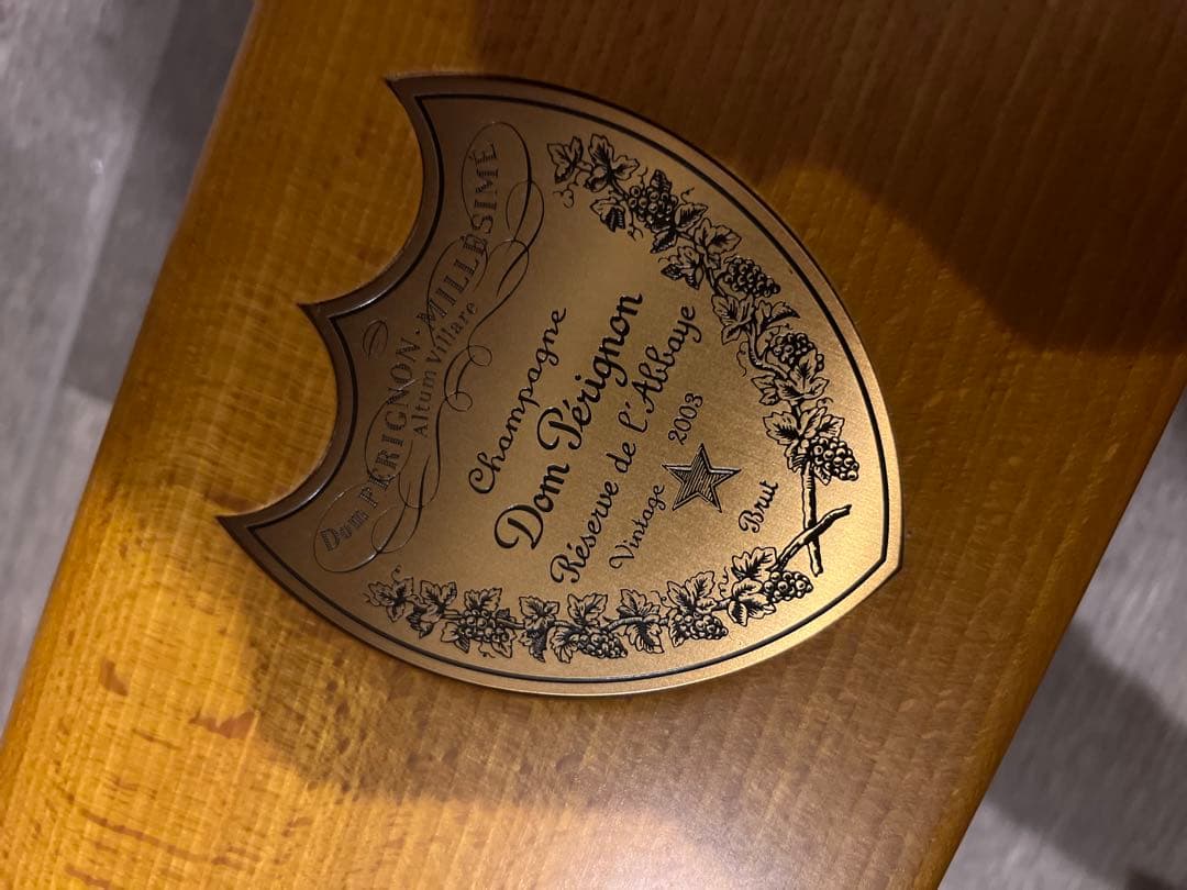 【超希少・高級シャンパン】ドンペリニヨン レゼルヴ・ド・ラベイ 2003 木箱付
