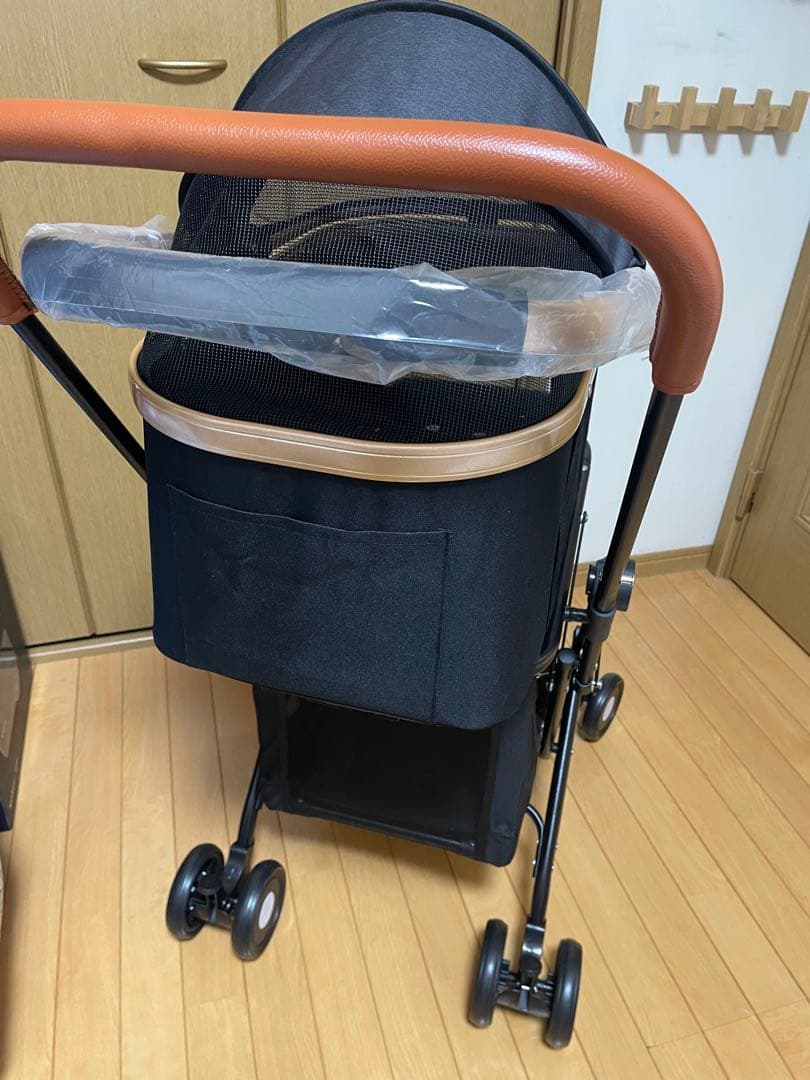 二段式分離型　ペットカート　ペットキャリー　多頭飼い