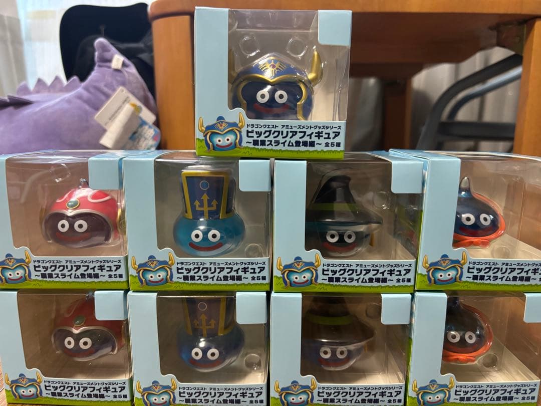 ドラゴンクエストビッグクリアフィギュア職業スライム登場編9点まとめ売り