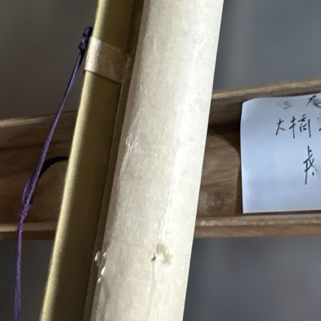 日本画 掛軸 魚の絵 絹製