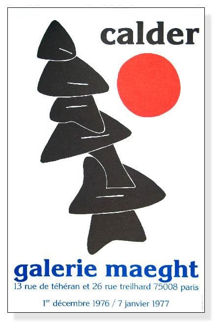 額装済/Galerie Maeght/アレクサンダー カルダー/ポスター