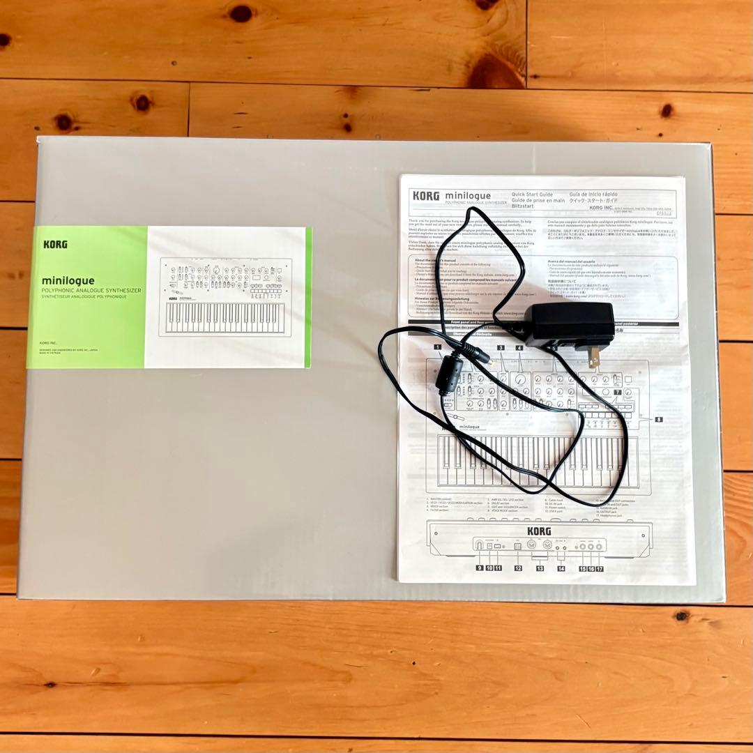 KORG minilogue アナログシンセサイザー 37鍵