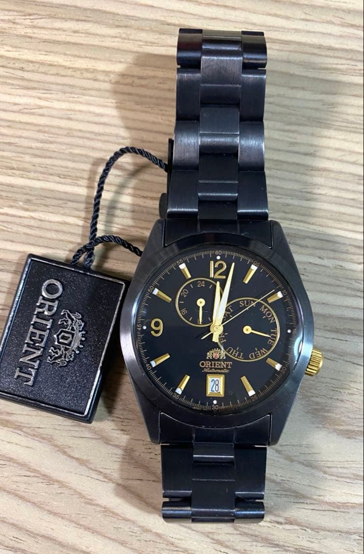 D*D様 レア　ORIENT オリエント 自動巻き腕時計 ブラック
