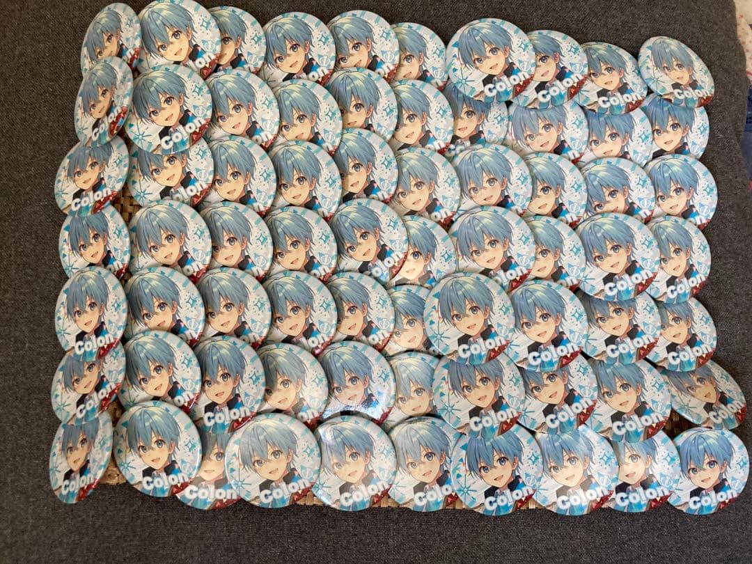 ♪すとぷり ころんくんの缶バッジ まとめ売り 70個【USED】♪