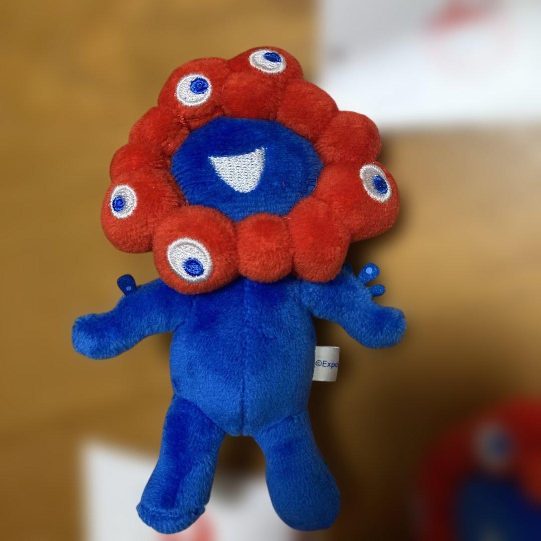 大阪関西万博　ミャクミャクボールチェーンマスコットABC 3個セット