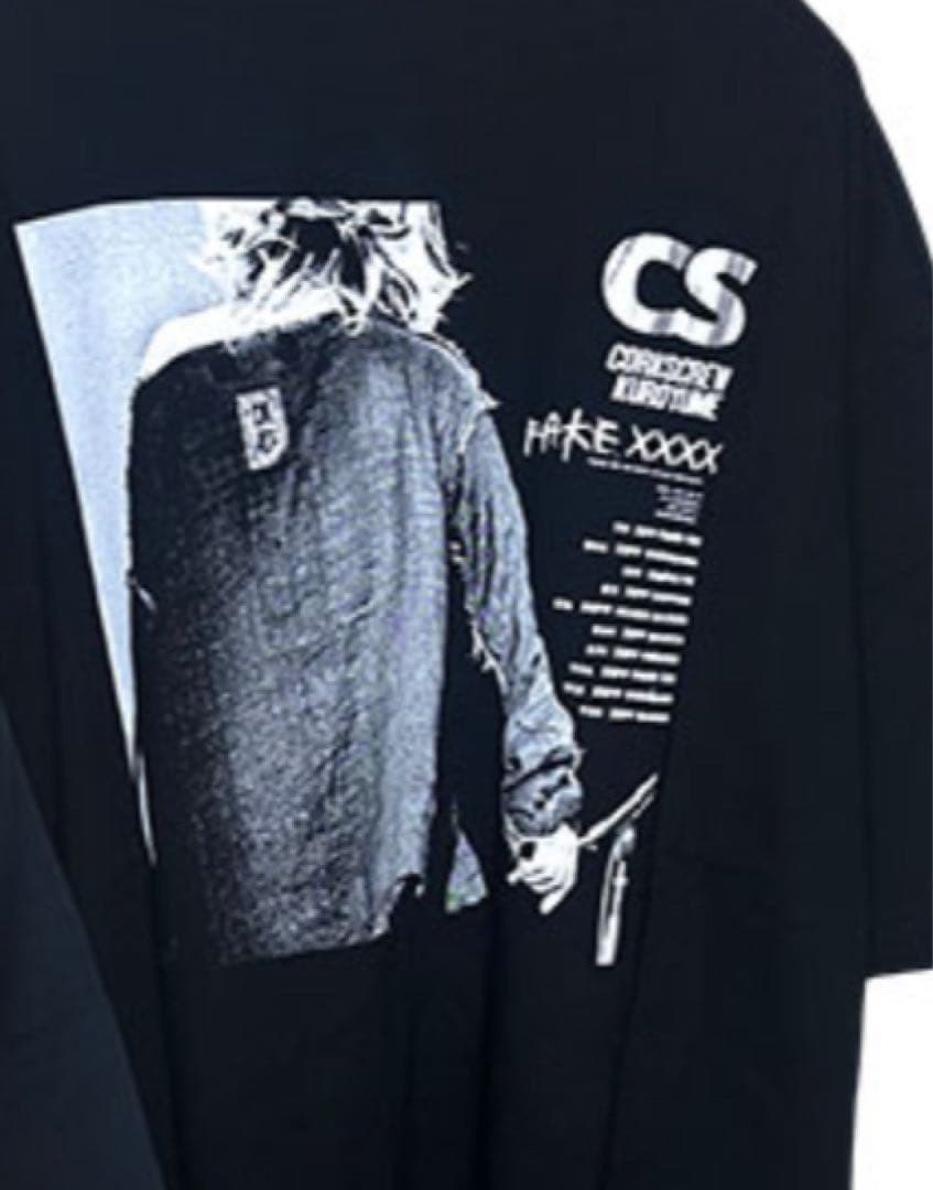 黒夢×CYbERdYNE ガーゼシャツ