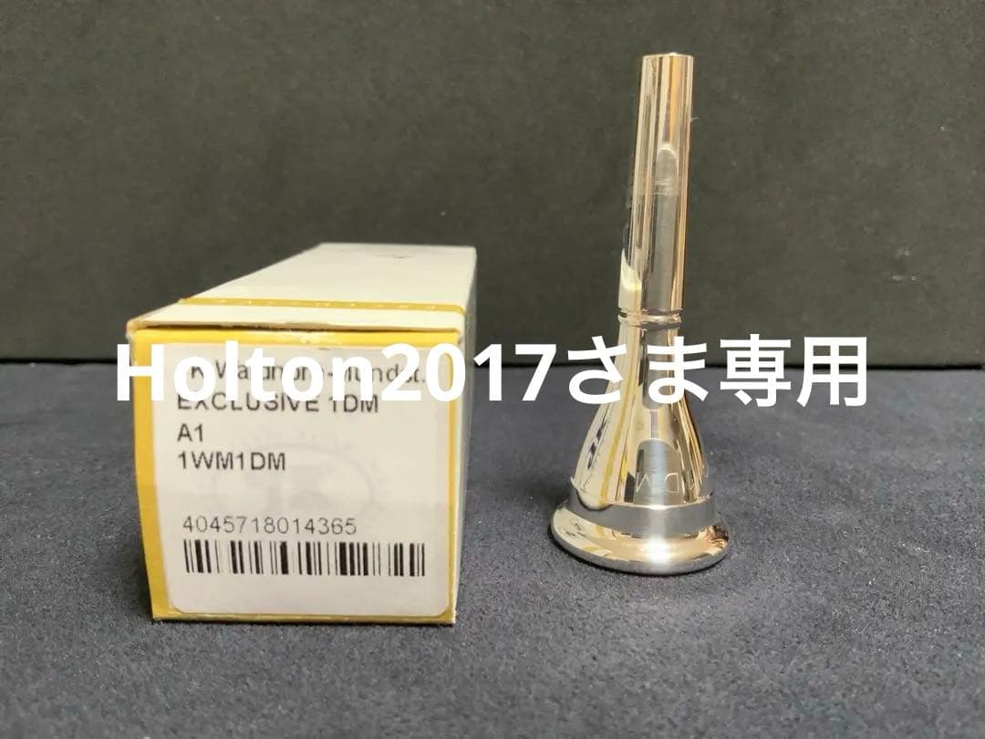 【美品】JK EXCLUSIVE 1WM 1DM A1 ホルンマウスピース
